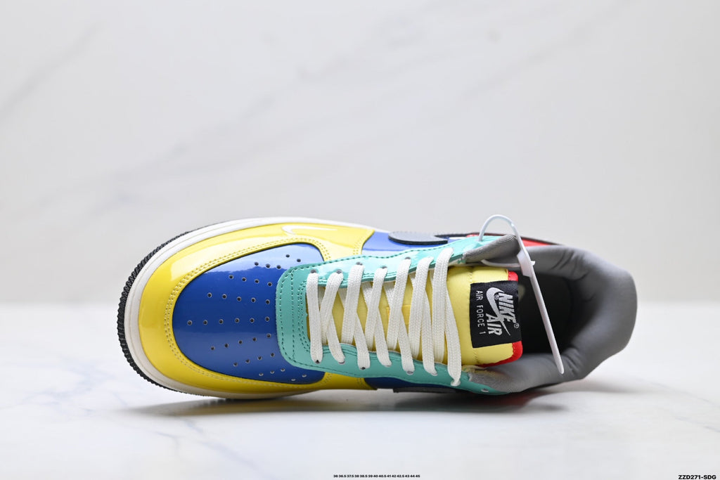 Nike Air Force 1 '07 LV8 Street Graphic Low-Top Sneakers – Multi Color