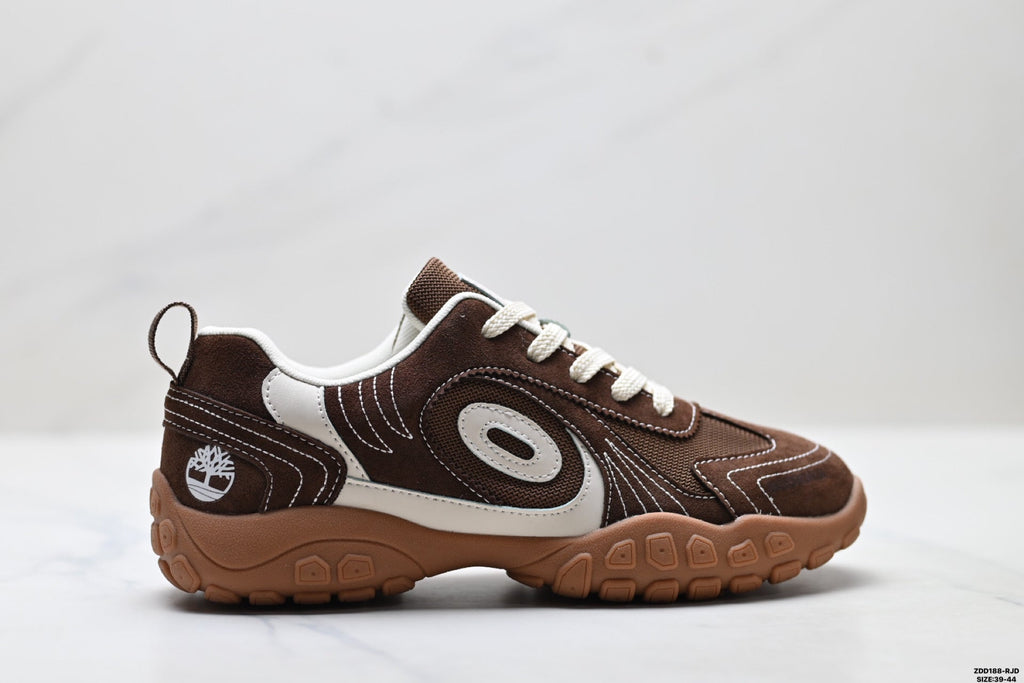 Timberland Brown Rugged Low Sneaker - right-facing side profile main image