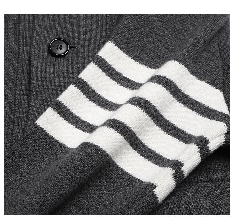 Men's jacket by Thom Browne, outerwear detail view