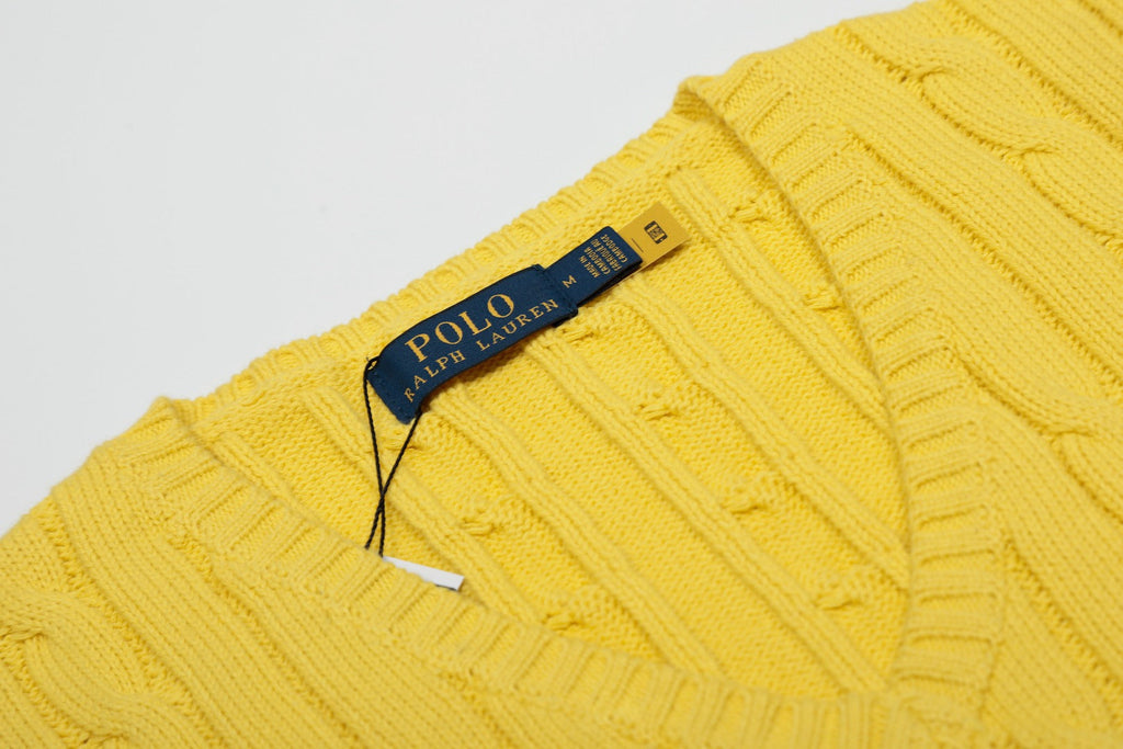 Ralph Lauren Women‘s V-neck Knit T-shirt