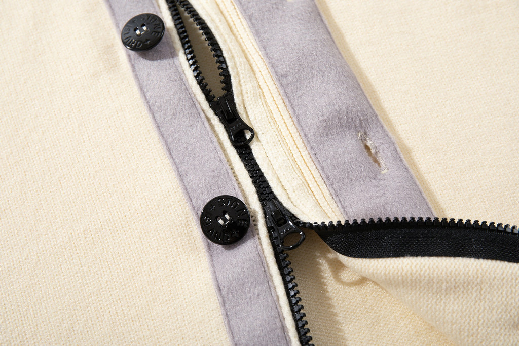 Stone Island Badge Sleeve Patch Button-Front Knit Cardigan