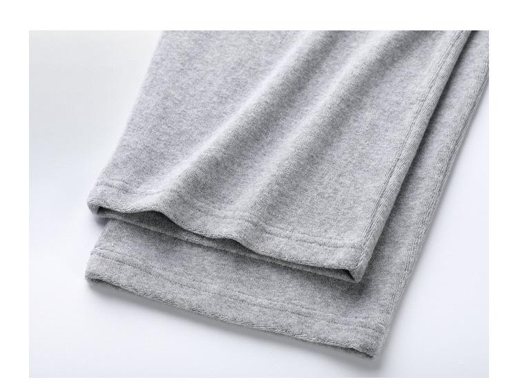 Thom Browne Style Unisex Straight-Leg Trousers with Signature Four-Bar Detail - Image 8