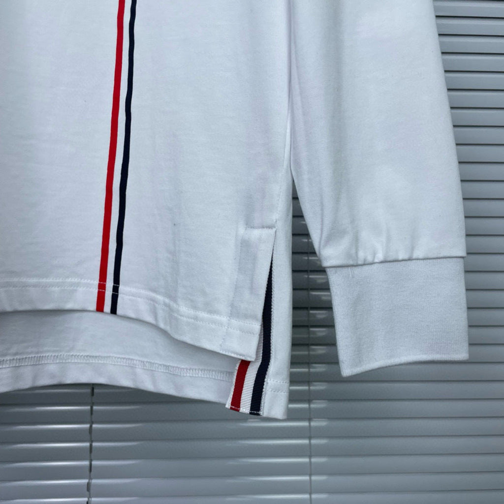 Men's Long-Sleeve T-Shirt by Thom Browne, product detail view