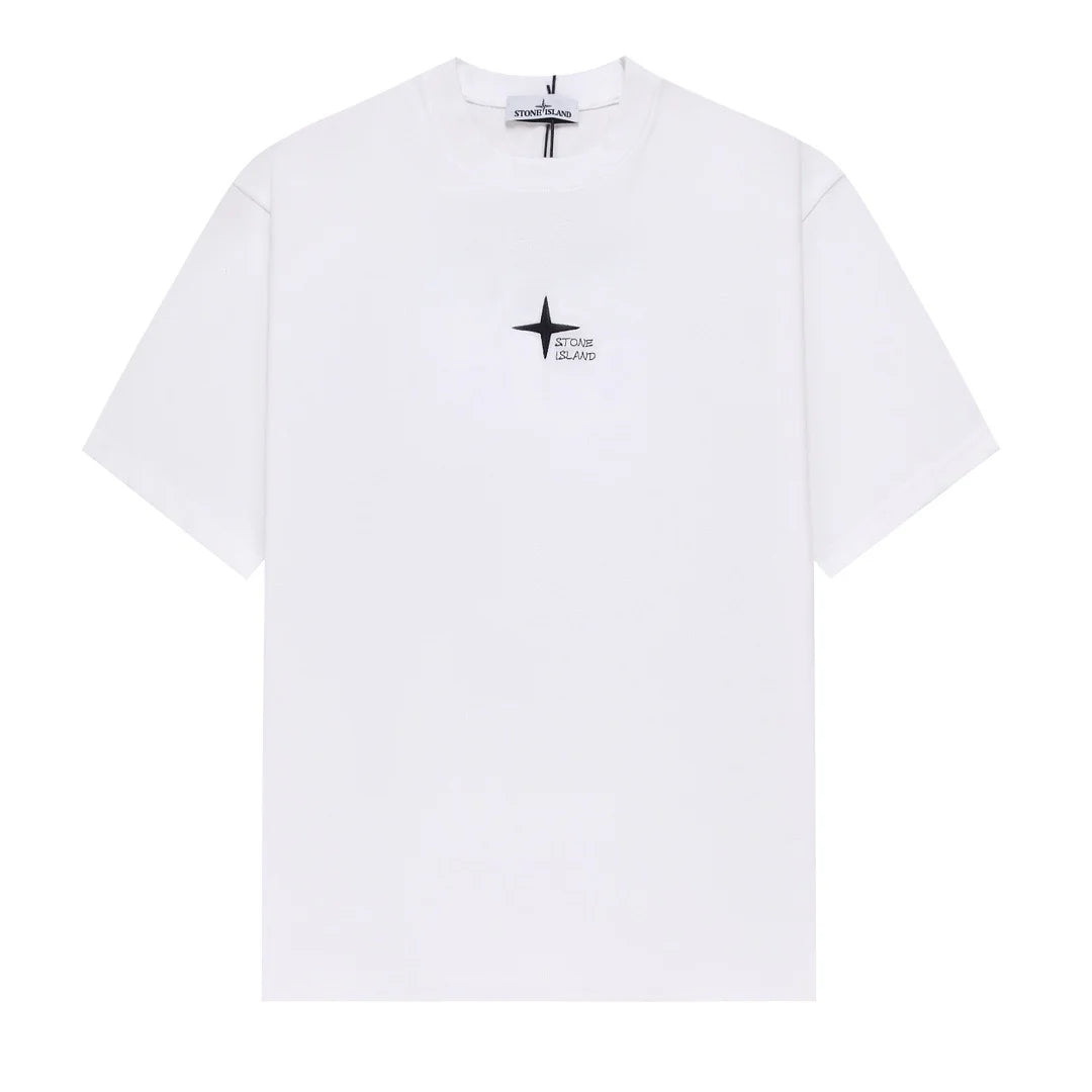 ST0NE lSLAND Pure Cotton T-Shirt