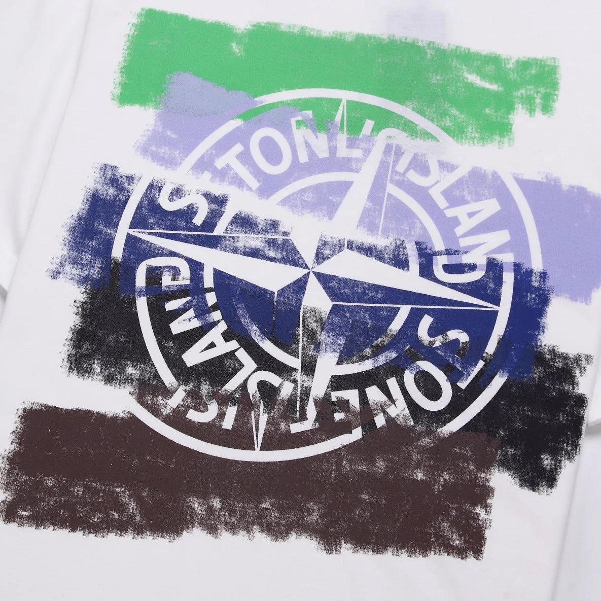 ST0NE lSLAND Pure Cotton T-Shirt