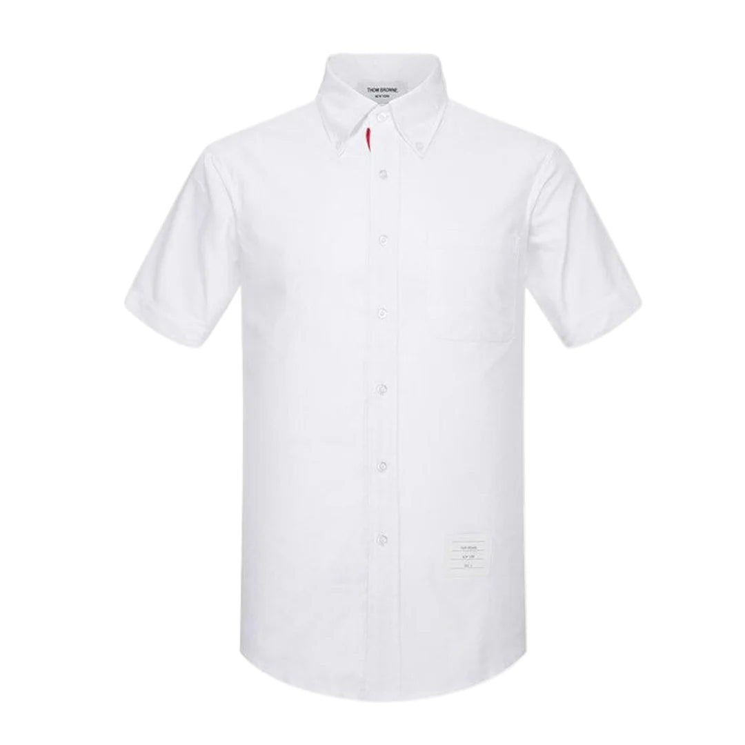 Men's shirt by Thom Browne, shirt detail view