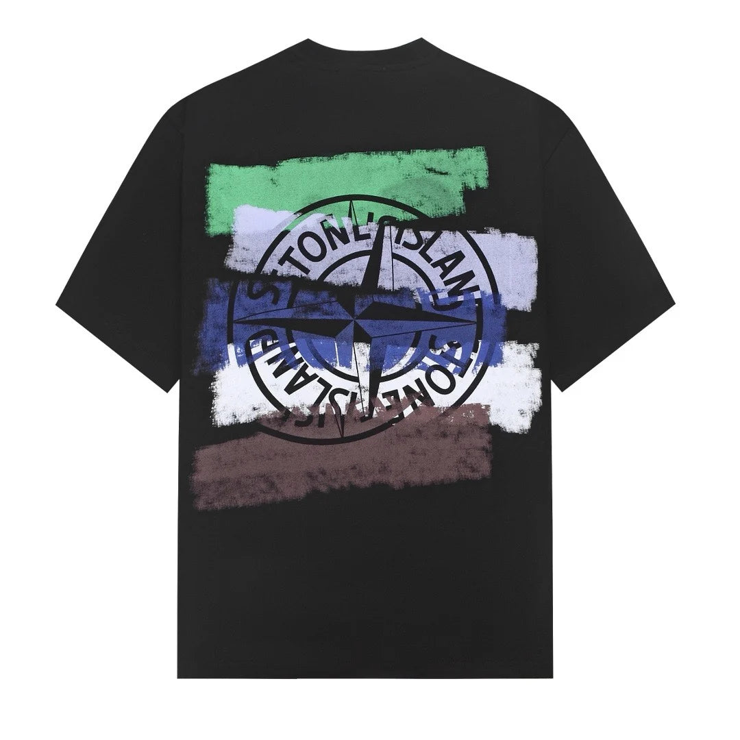 ST0NE lSLAND Pure Cotton T-Shirt