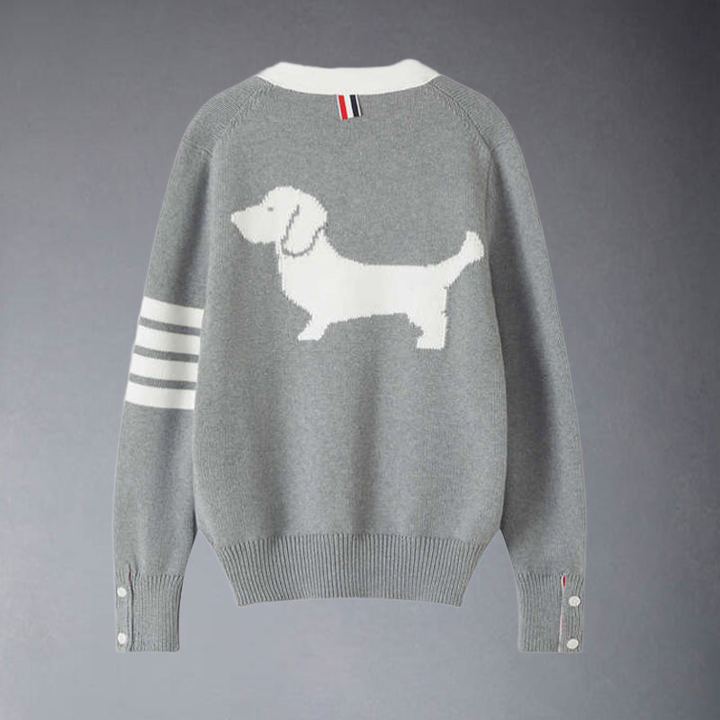 Puppy Knitted Cardigan - Image 2