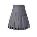Women's 4-Bar Pleated Mini Skirt | Thom Browne