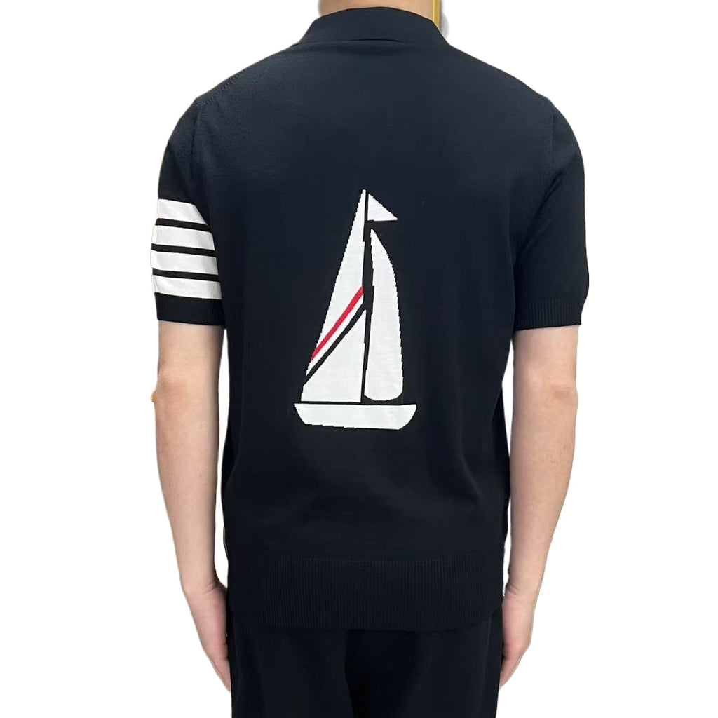 Men's T-Shirt by Thom Browne, product detail view