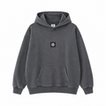 Stone Island Washed Relaxed-Fit Pullover Hoodie