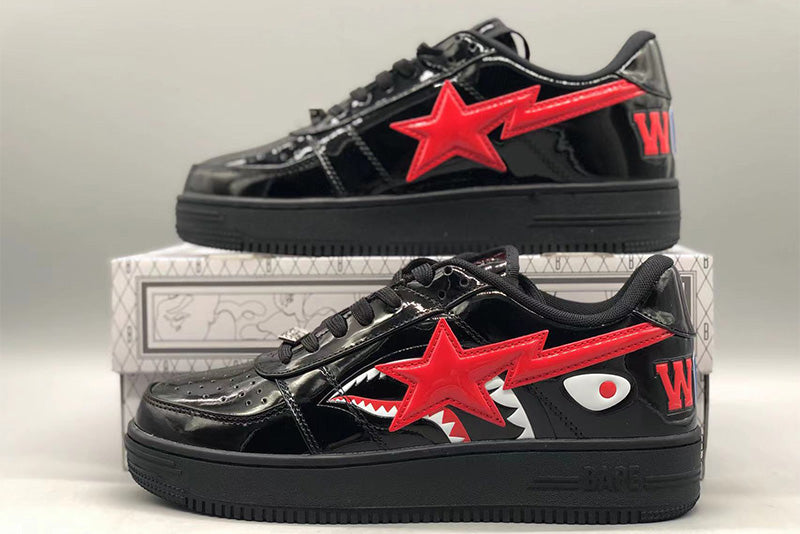 A Bathing Ape Shark Bape Sta Low - image 1