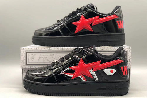 A Bathing Ape Shark Bape Sta Low - image 1
