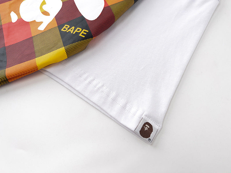 BAPE Side Big Ape Head T-Shirt White - image 3