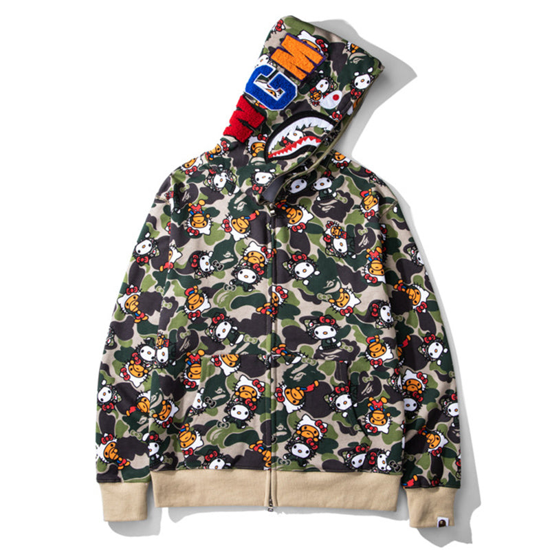 BAPE Hello Kitty CAMO Hoodies - image 4