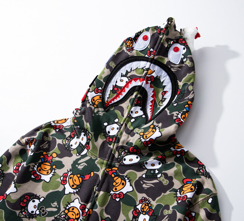 BAPE Hello Kitty CAMO Hoodies - image 7