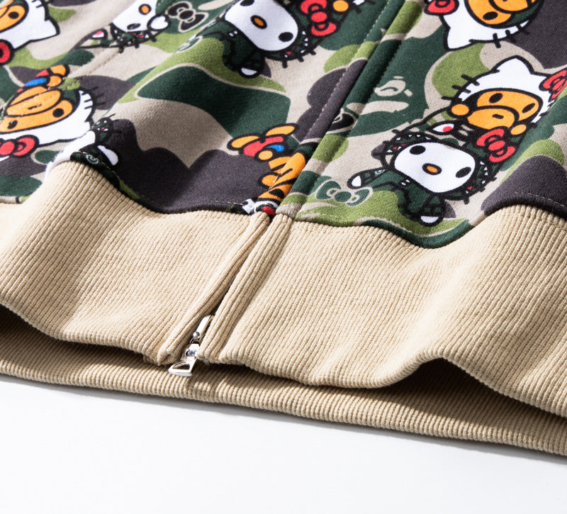 BAPE Hello Kitty CAMO Hoodies - image 12