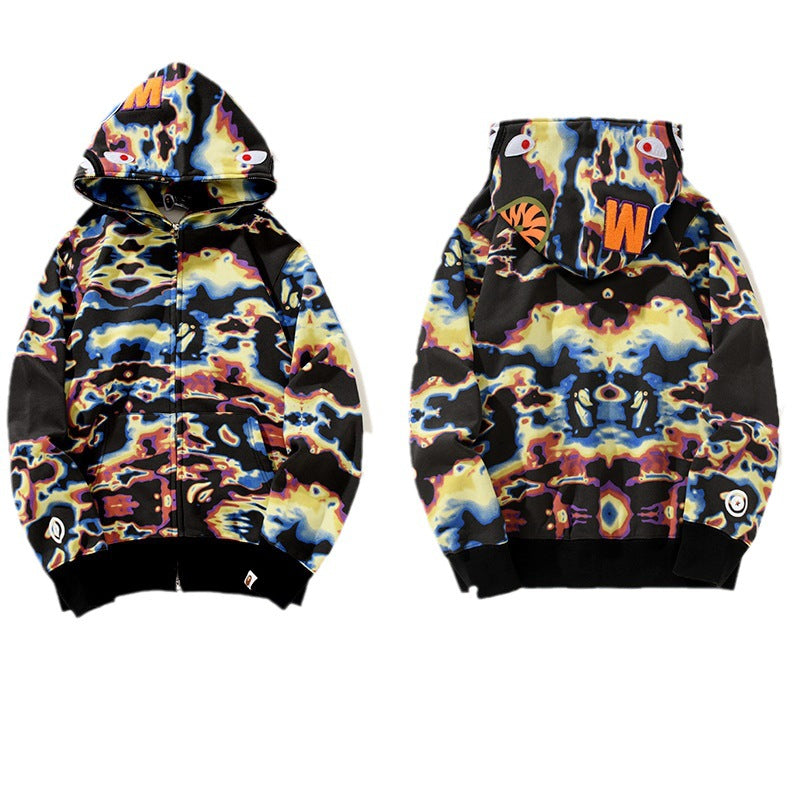 BAPE Color Shark Hoodie - image 8