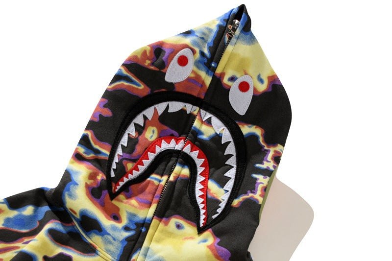 BAPE Color Shark Hoodie - image 9
