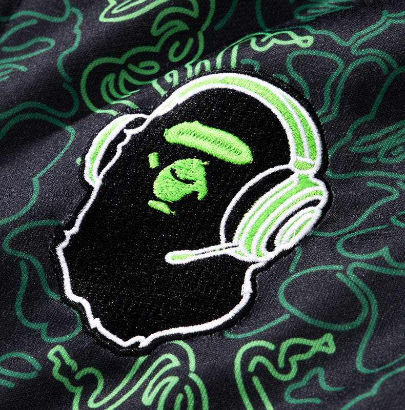 BAPE Green Shark Ape Head Hoodie - image 7