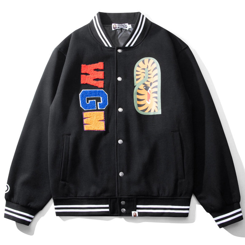 BAPE 1st Camo Shark Sweat MA-1 - image 2