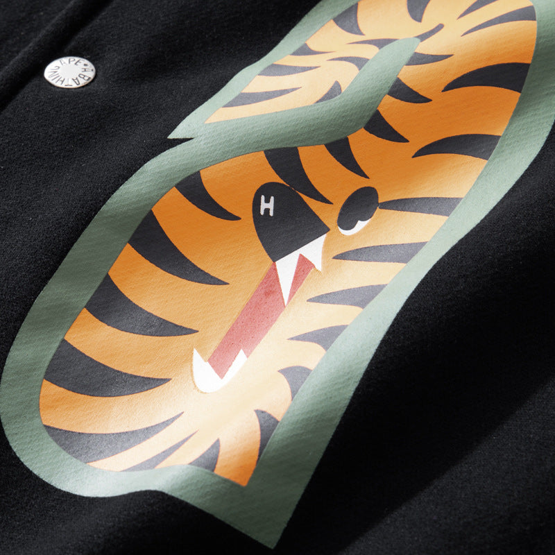 BAPE 1st Camo Shark Sweat MA-1 - image 4