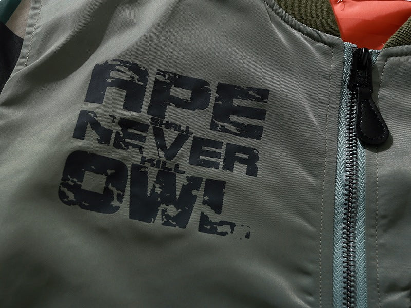 BAPE x OVO Loose Fit MA-1 Jacket - image 7