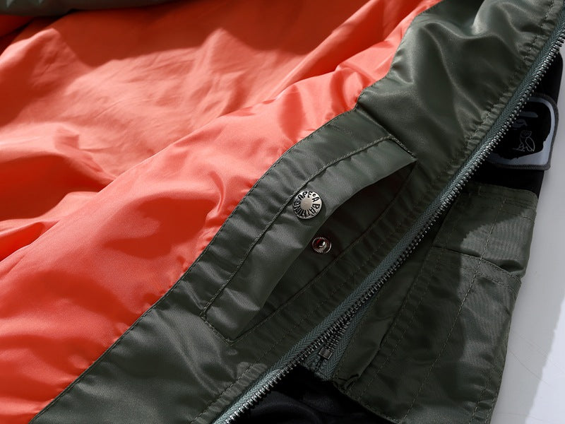 BAPE x OVO Loose Fit MA-1 Jacket - image 10
