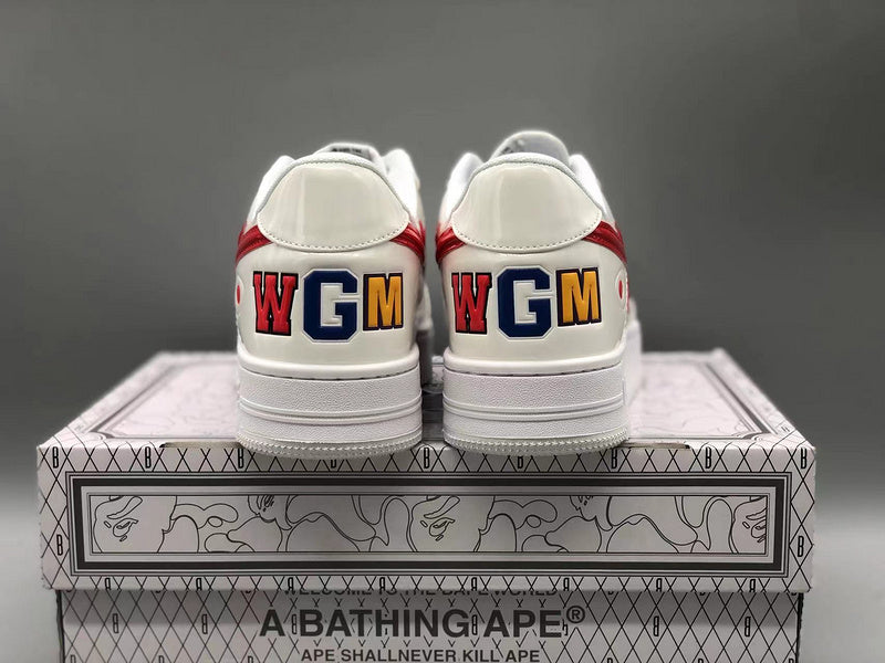A Bathing Ape Bape Sta Low Shark White - image 8