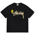 BAPEX Stussy Shark Print T-Shirt - image 1