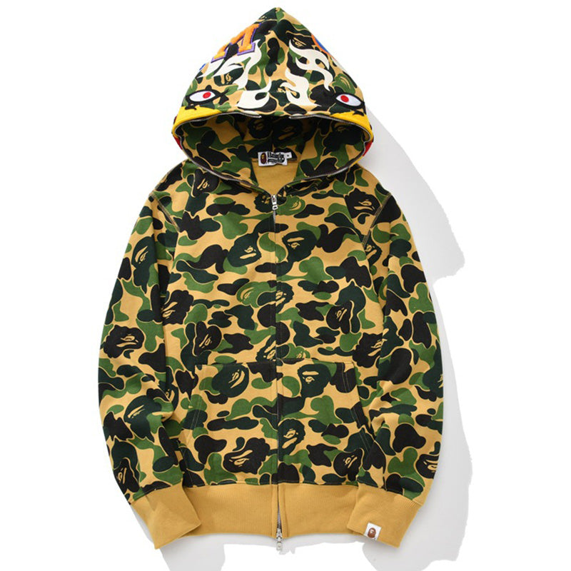BAPE Unisex Street Style Plain Logo Skater Style Hoodies - image 2