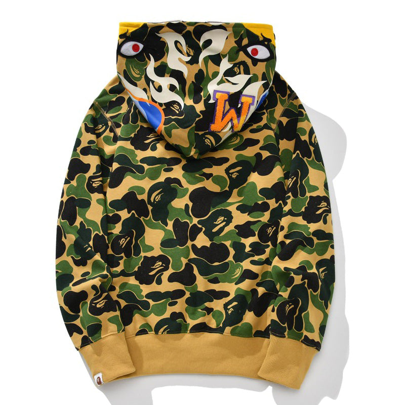 BAPE Unisex Street Style Plain Logo Skater Style Hoodies - image 3