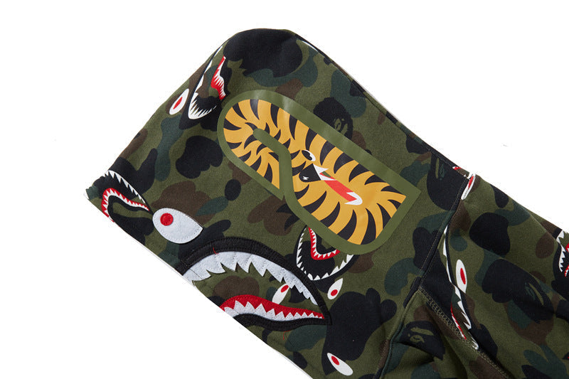 BAPE Shark 1st Camo Shark Zip Hoodie - image 5