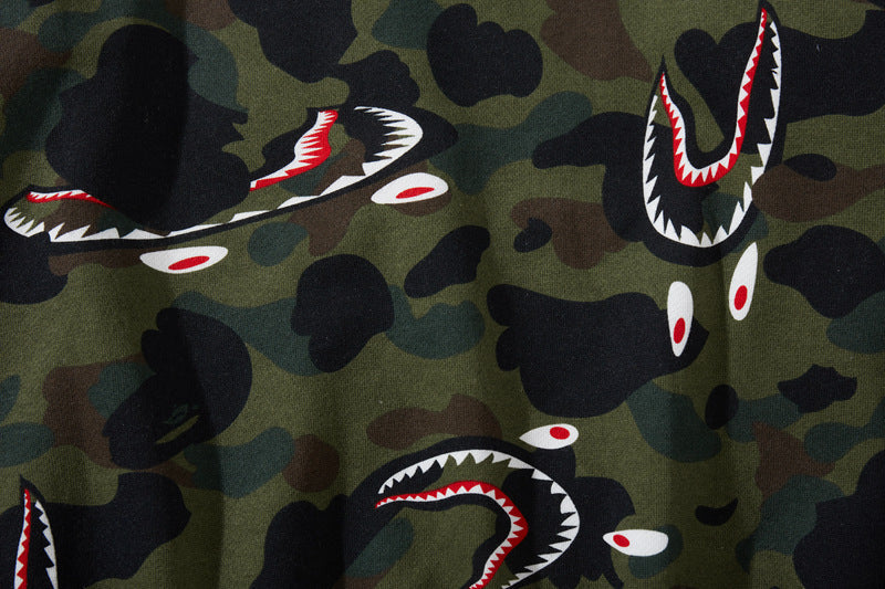 BAPE Shark 1st Camo Shark Zip Hoodie - image 8