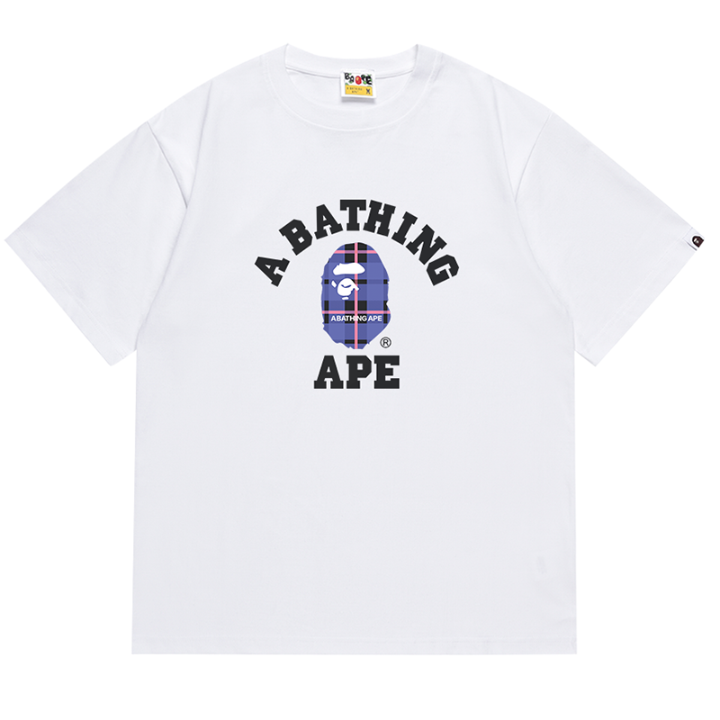 BAPE Logo Check College Tee - image 2