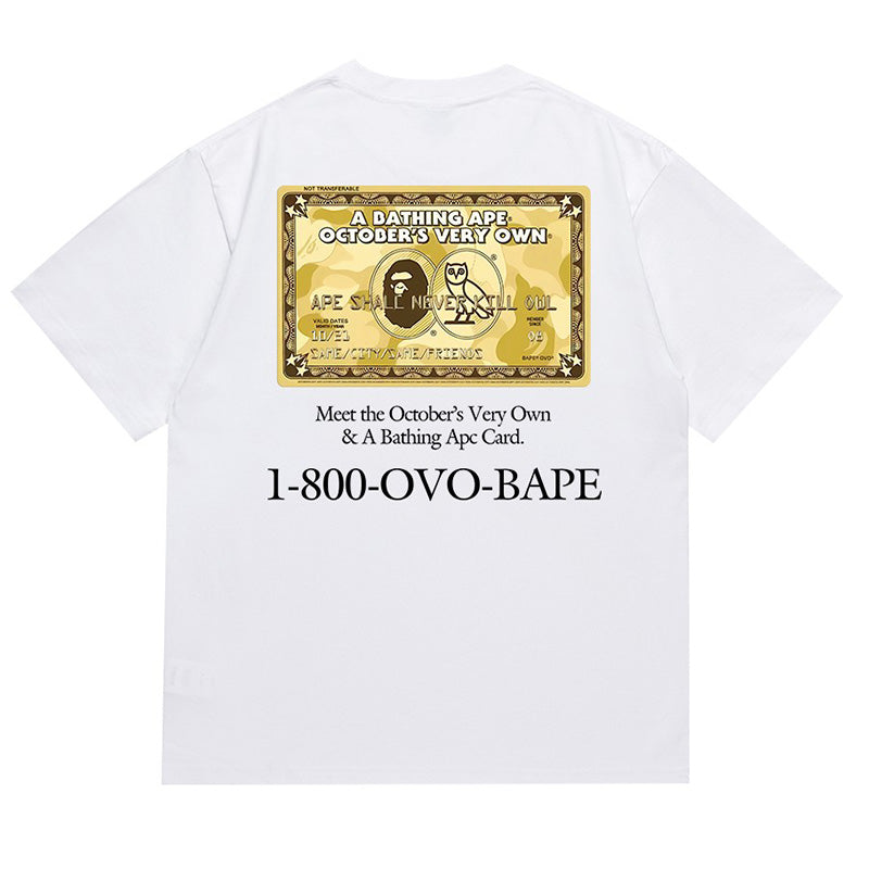 BAPE x OVO Card T-shirt - image 2