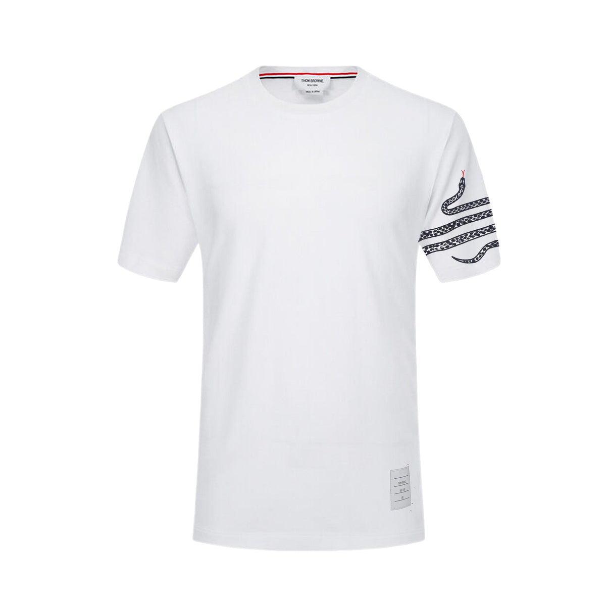 Men's Classic T-shirt by Thom Browne, product detail view