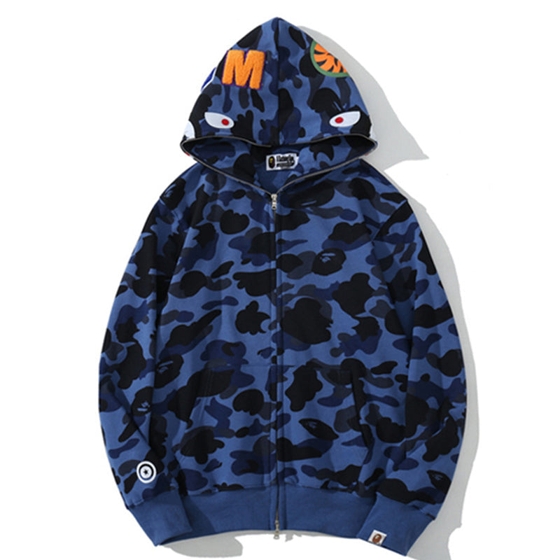 BAPE WGM Camo Zipper Hoodie - image 9