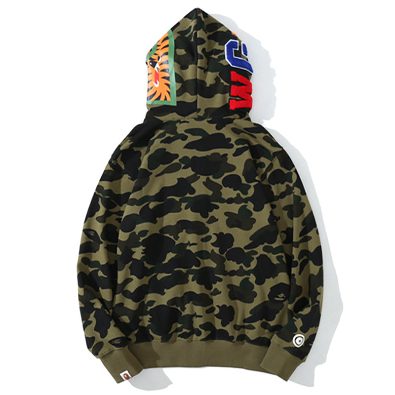 BAPE WGM Camo Zipper Hoodie - image 4