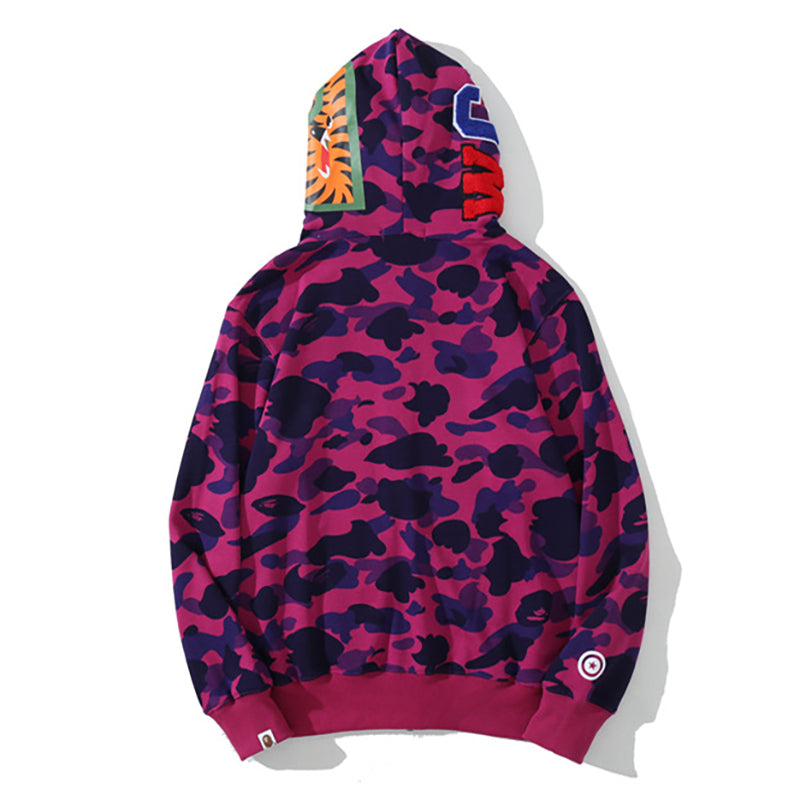 BAPE WGM Camo Zipper Hoodie - image 12