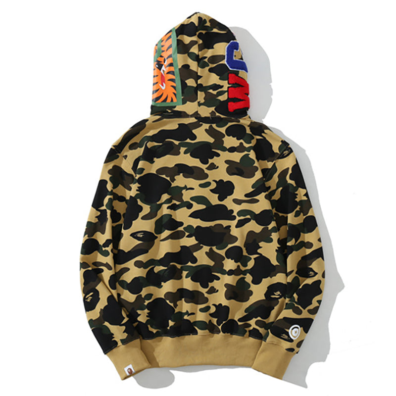 BAPE WGM Camo Zipper Hoodie - image 14
