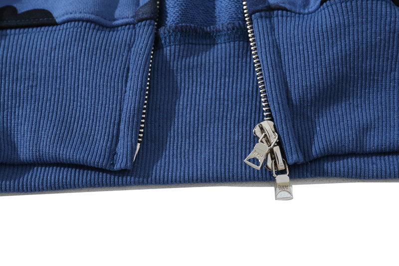 BAPE WGM Camo Zipper Hoodie - image 24