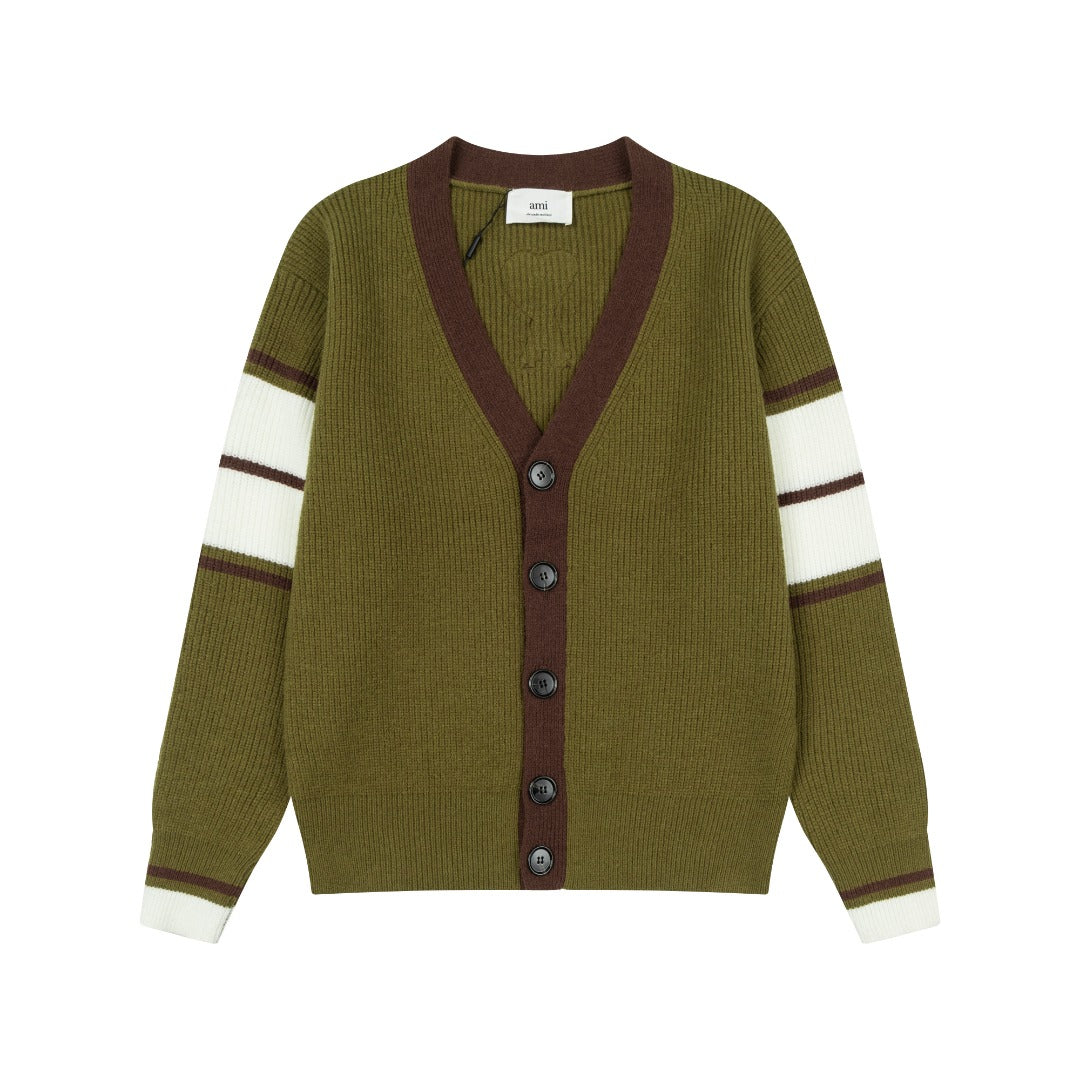 V-Neck Knit Sweater