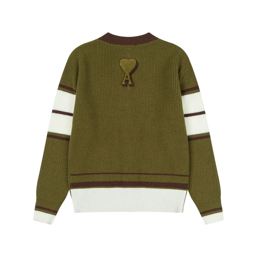 V-Neck Knit Sweater