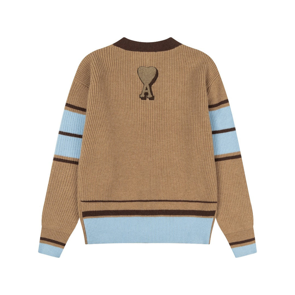 V-Neck Knit Sweater