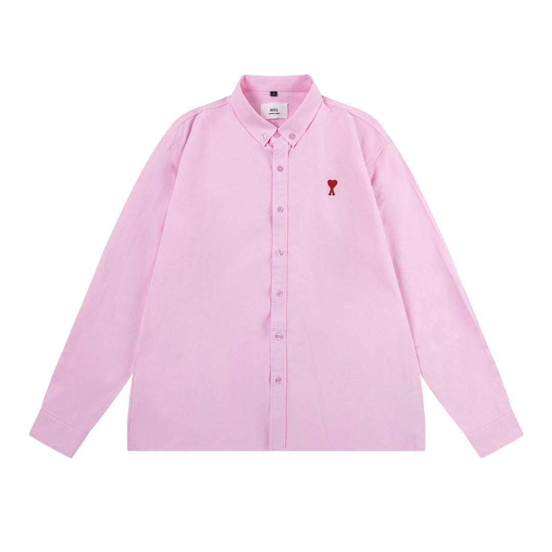 Unisex Classic Heart Long-Sleeve Shirt
