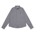 AMI PARIS Unisex Plaid Long-Sleeve Shirt