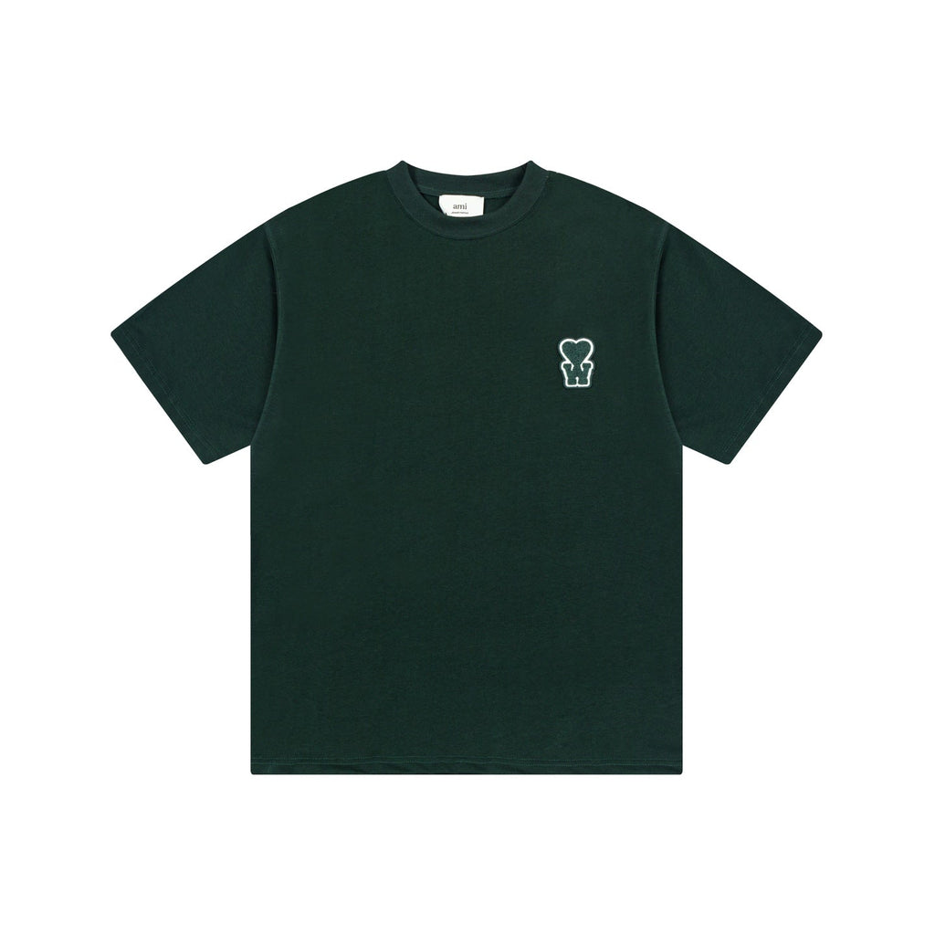 Unisex T-Shirt ¨C Green & Apricot
