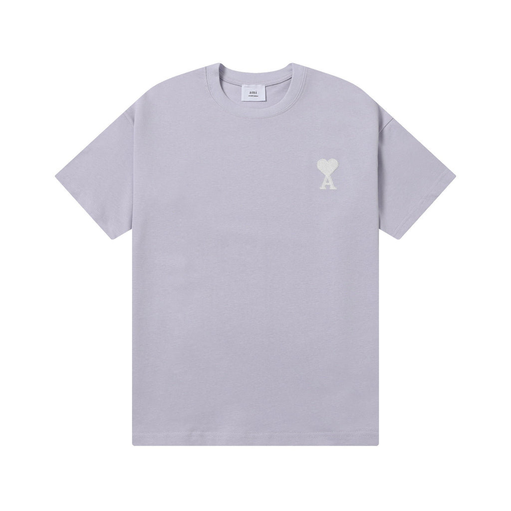 White Heart Embroidered T-Shirt