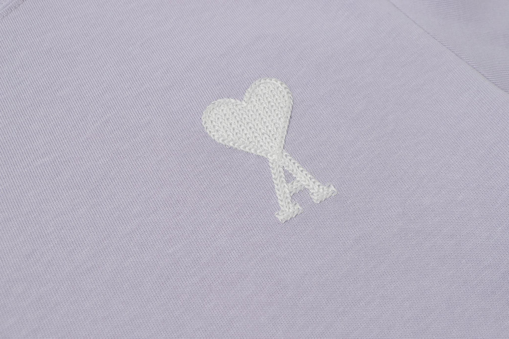 White Heart Embroidered T-Shirt